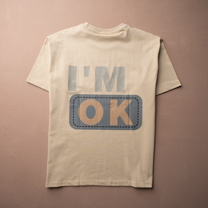 تيشرت بوليفار أوفر سايز I'M OK